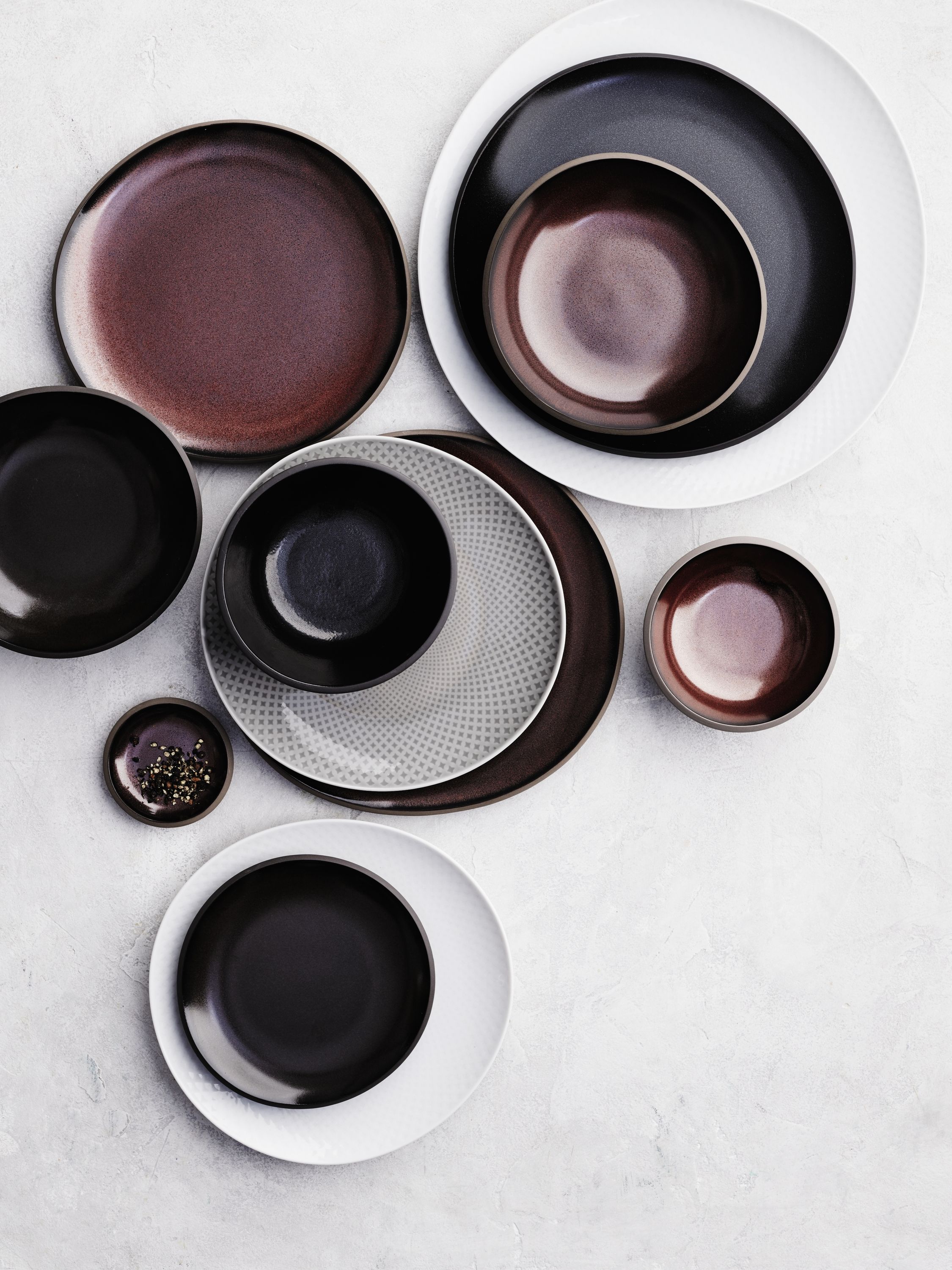 Rosenthal Junto Slate Grey Frühstücksset 12tlg - Produktbild 5