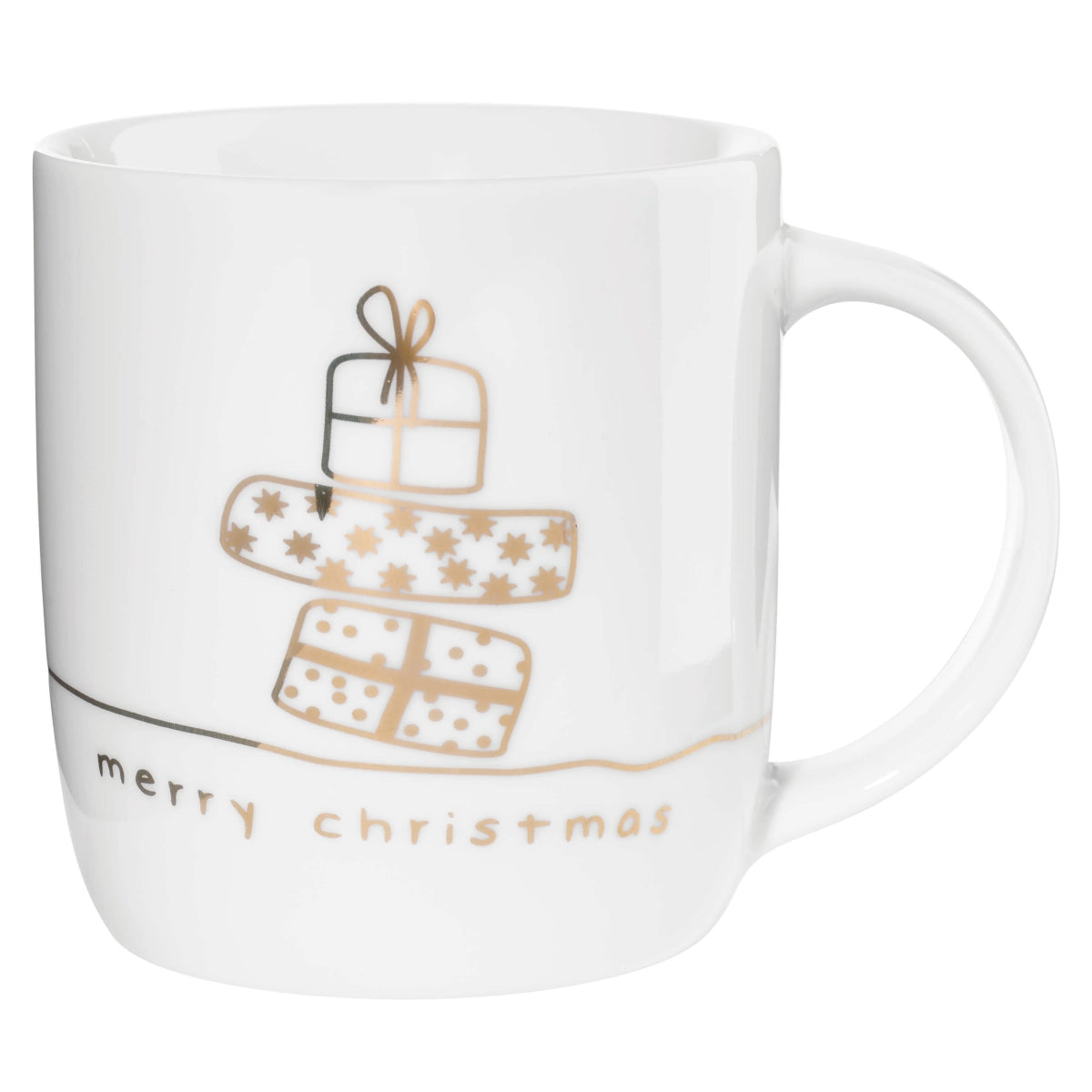ASA XMAS Henkelbecher Merry Christmas 0,35 l – Tischideen & Ambiente