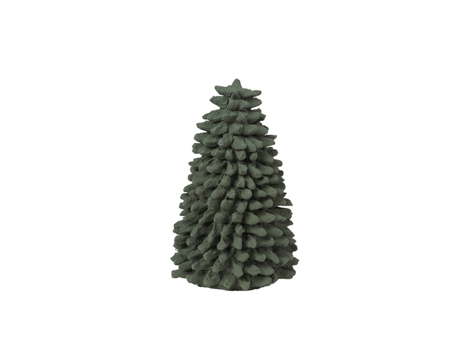 Broste Copenhagen PULP Holz Baumwollbaum thyme 11 cm Freisteller 