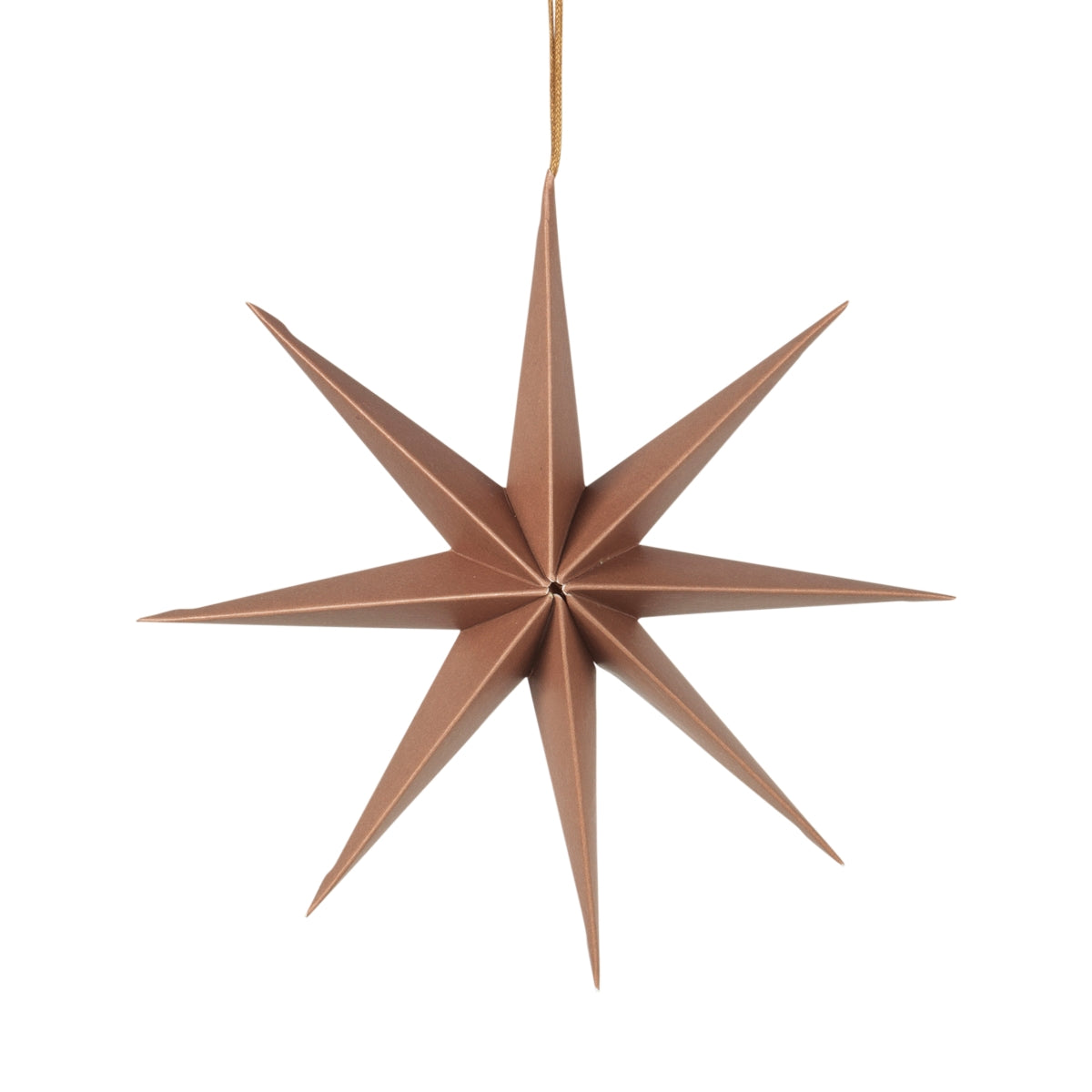 Broste Copenhagen STAR Papierhänger L indian tan 50 cm