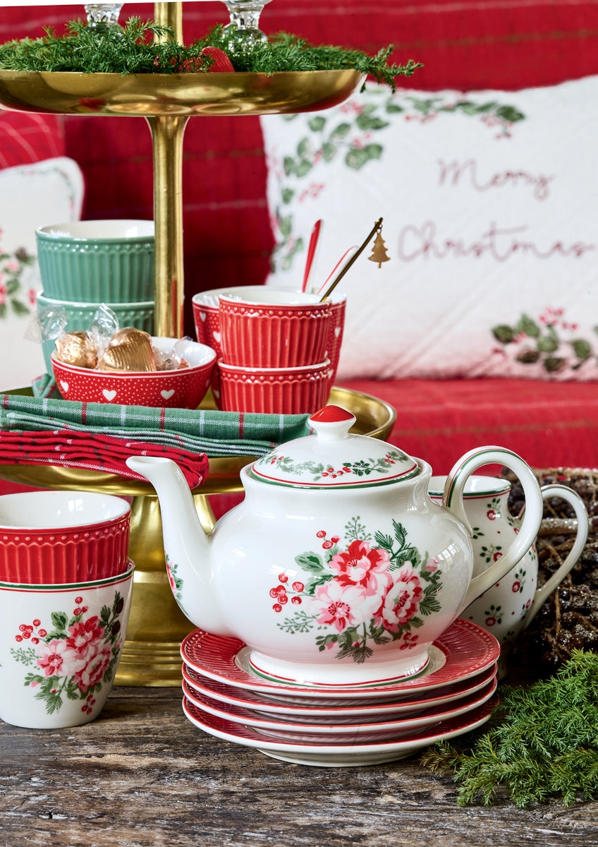 Greengate Merry Christmas Magnet white Set4 Lifestyle 2