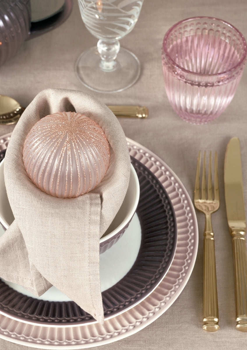 Alice Speiseteller dark chocolate 26,5 cm Set6 Lifestyle1