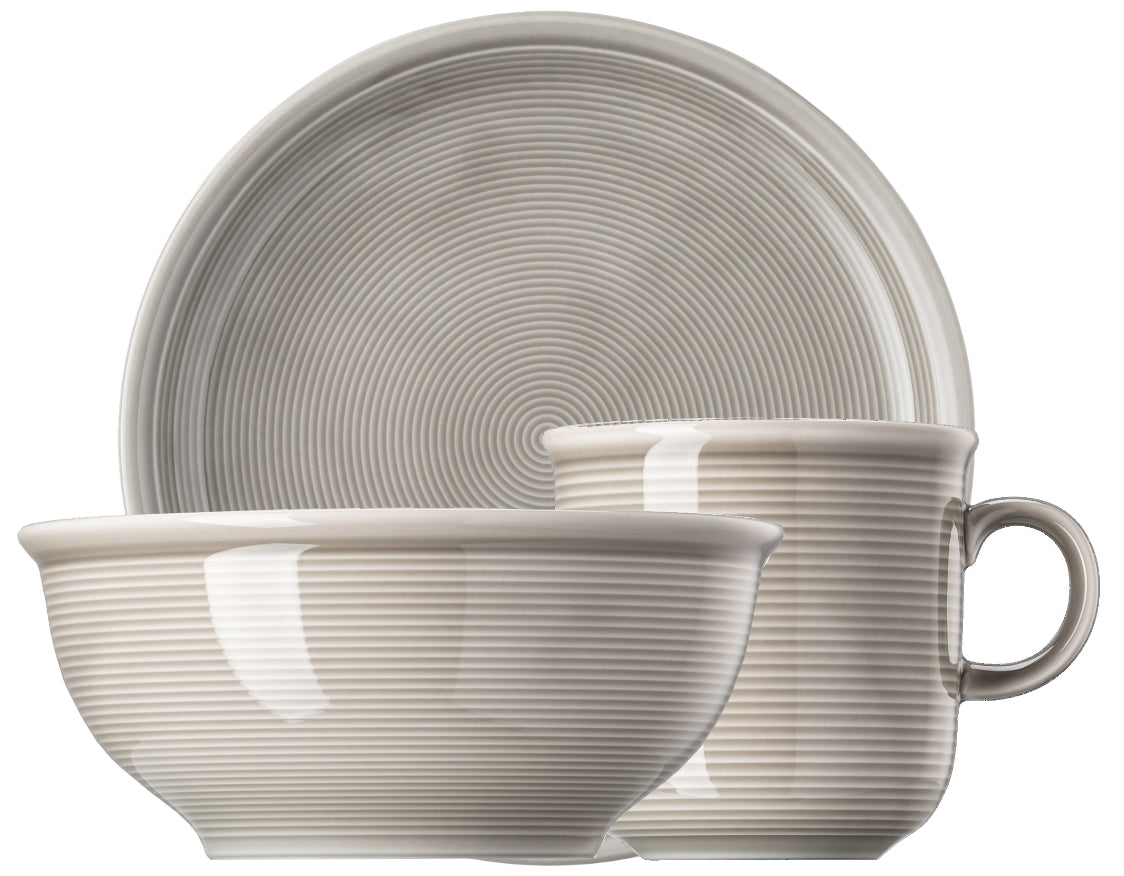 Thomas Trend Colour Moon Grey Frühstücksset 3tlg