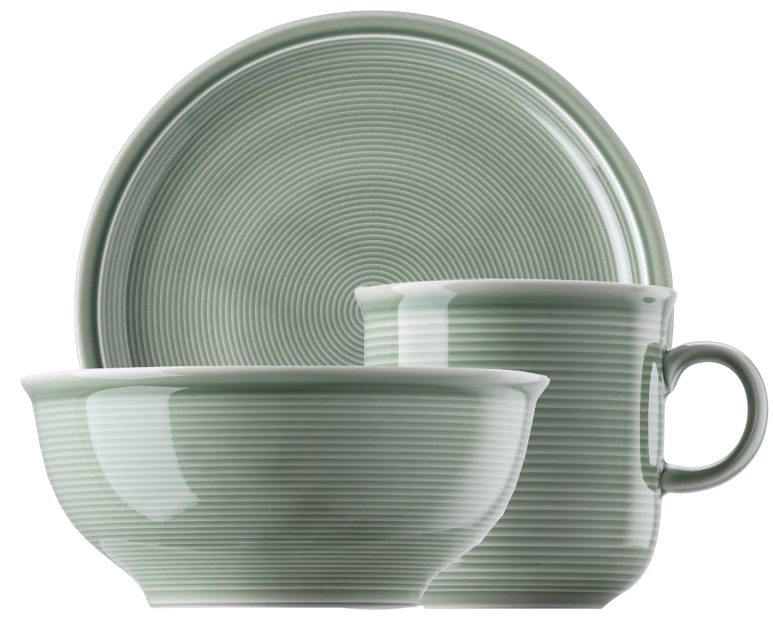 Thomas Trend Colour Moss Green Frühstücksset 3tlg