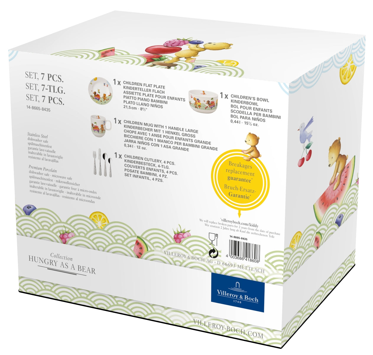 Villeroy & Boch Happy as a Bear Set 7tlg. Freisteller 3