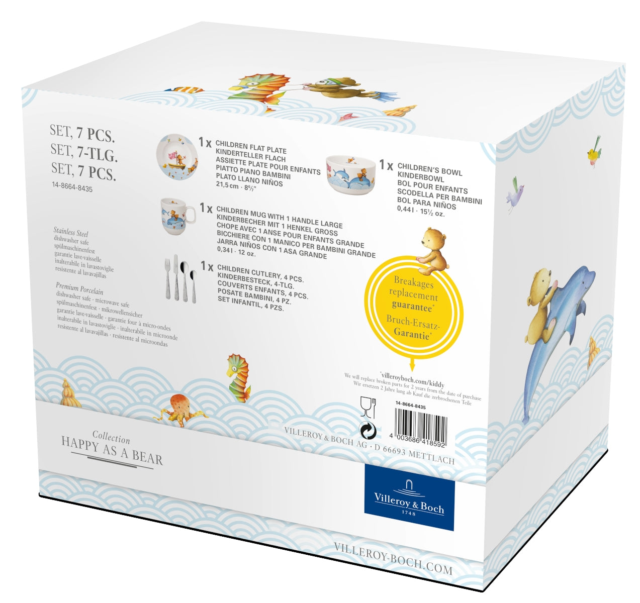 Villeroy & Boch Happy as a Bear Set 7tlg. Freisteller 3