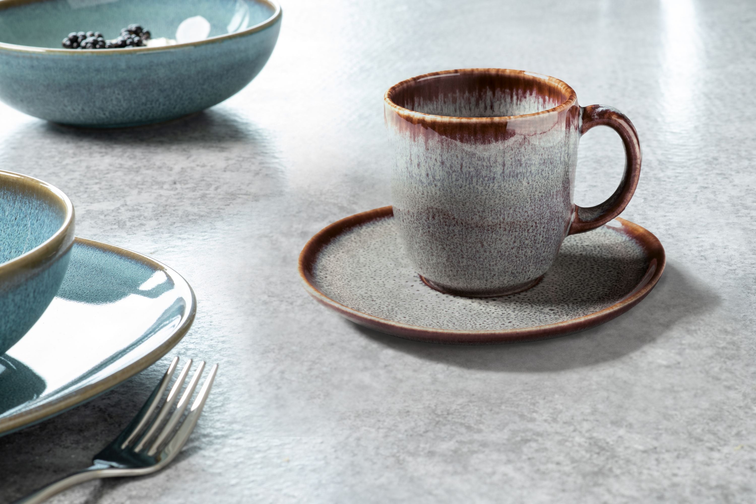 like. by Villeroy & Boch Lave beige Kaffeeuntertasse - Produktbild 3