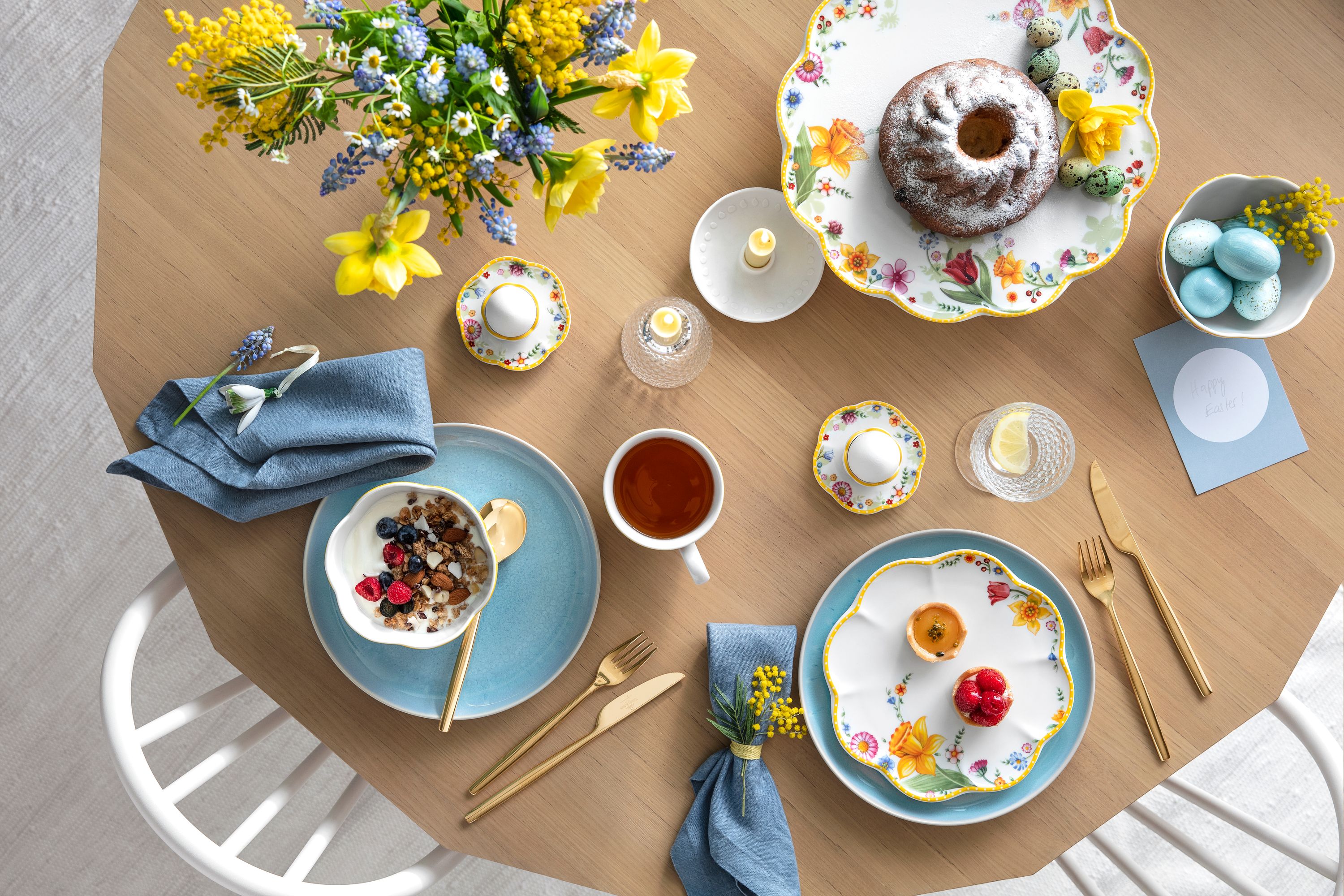 like. by Villeroy & Boch Crafted Blueberry Speiseteller 26 x 26 x 2 cm - Produktbild 8