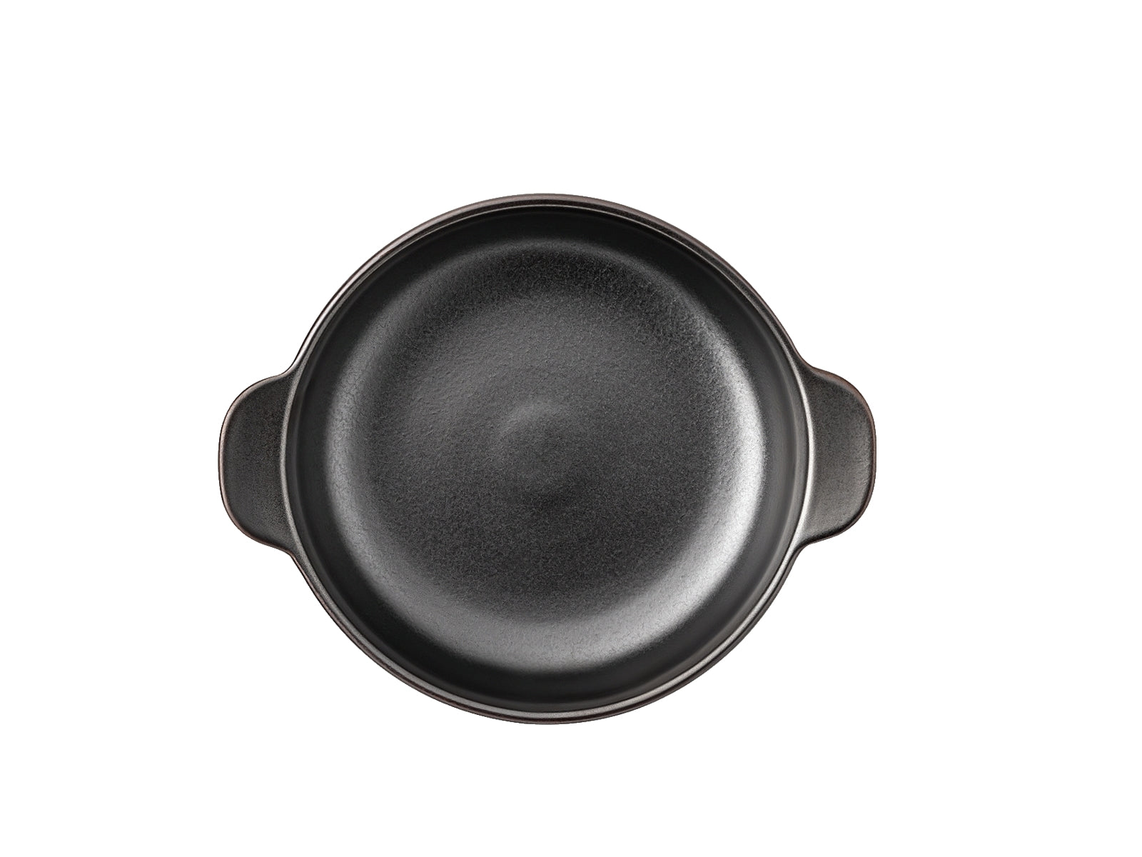 Thomas Keramik Anthrazit Auflaufform klein rund