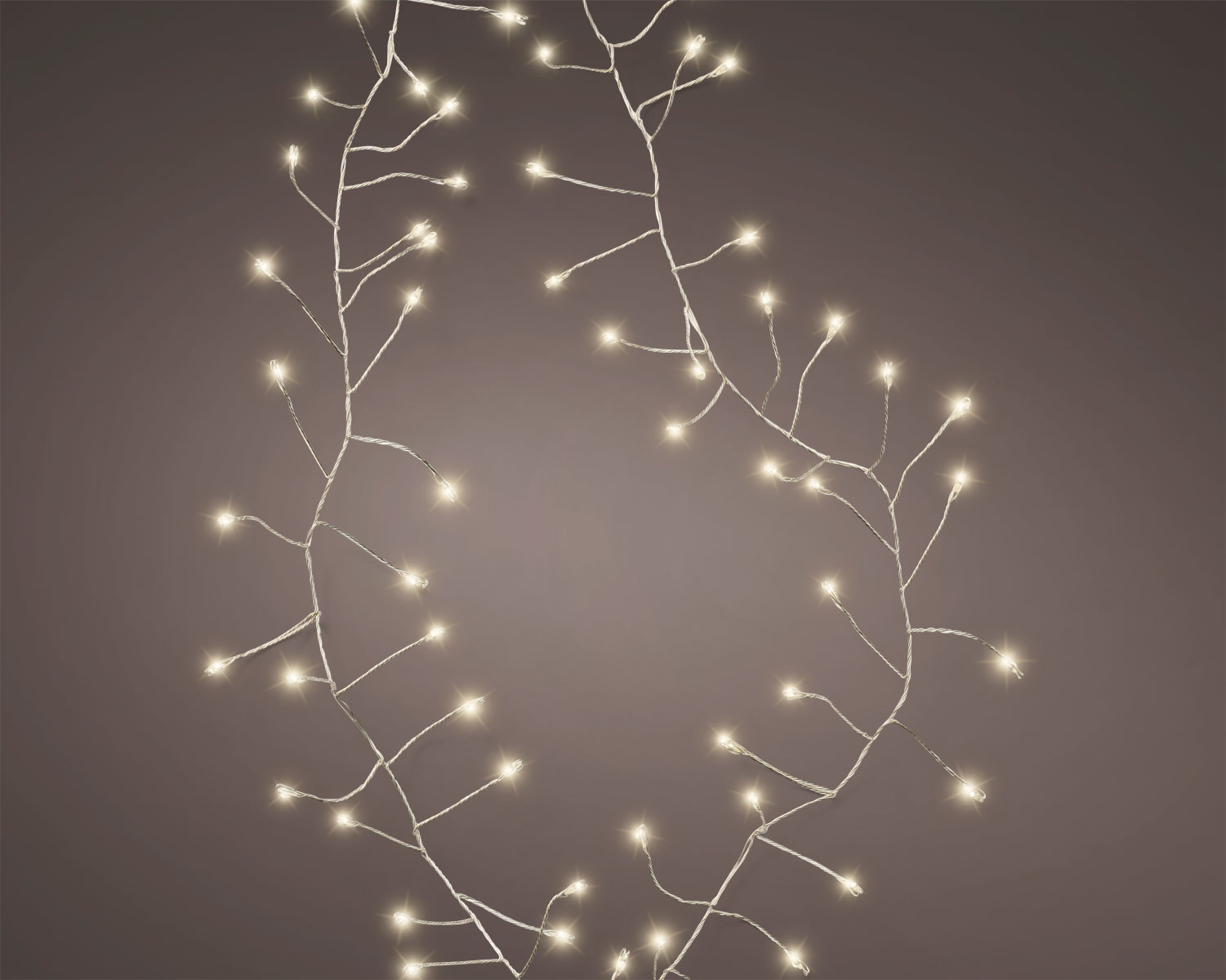 Lumineo Micro LED Compact Beleuchtung silber 120 cm