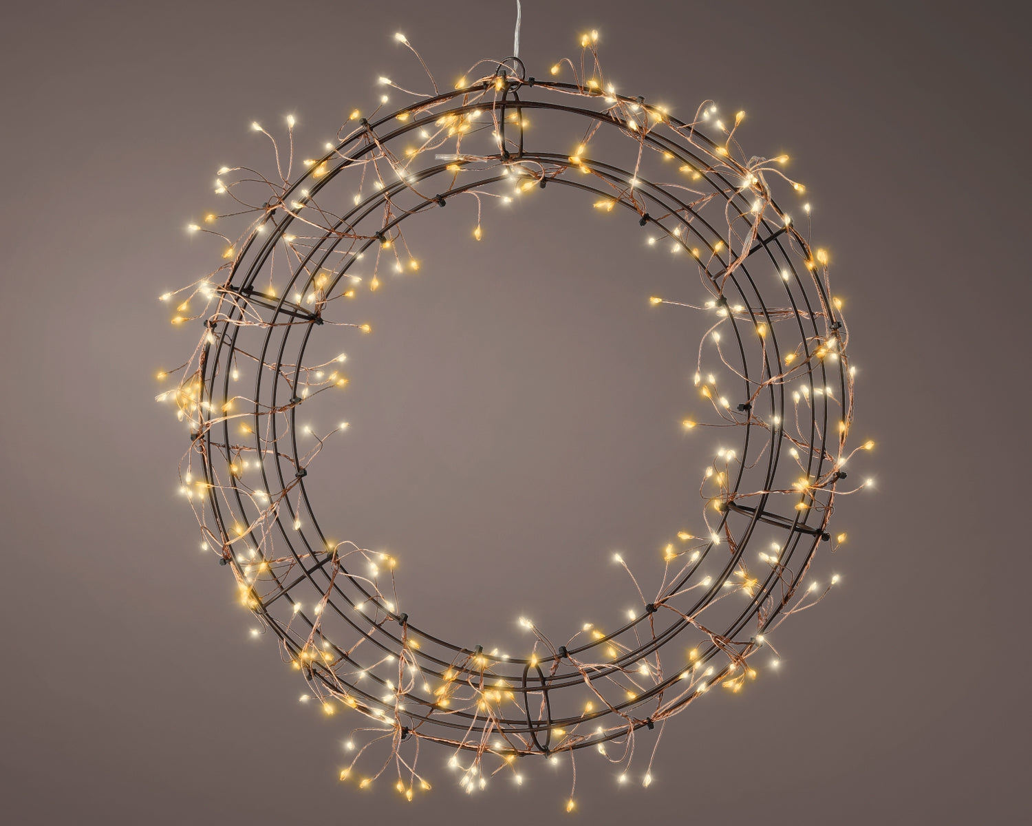 Lumineo Micro LED Rahmenbeleuchtung Kreis 38 cm