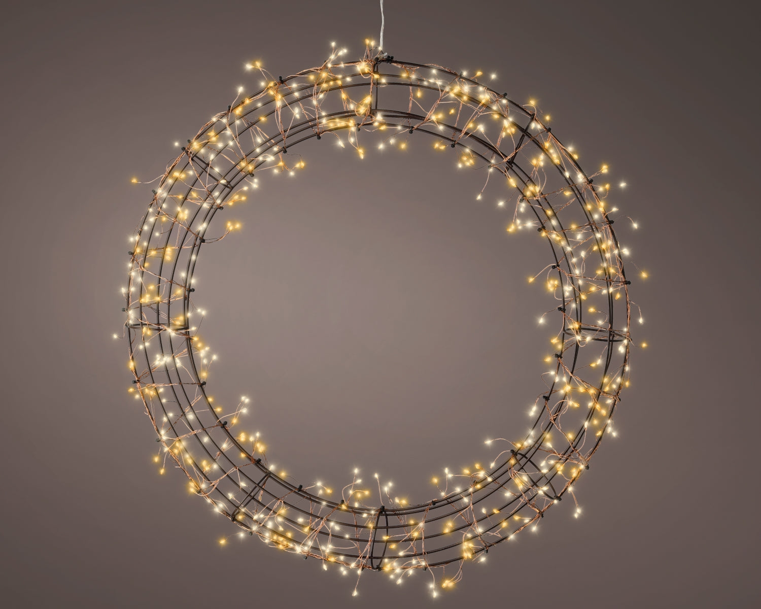 Lumineo Micro LED Rahmenbeleuchtung Kreis 58 cm Freisteller 1