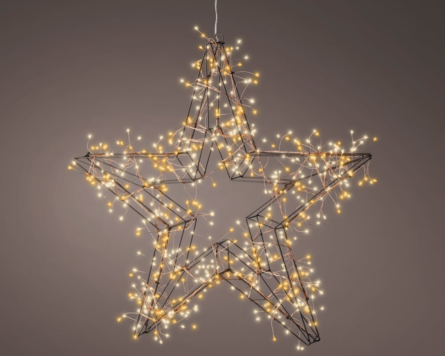 Lumineo Micro LED Rahmenbeleuchtung Stern 58 cm