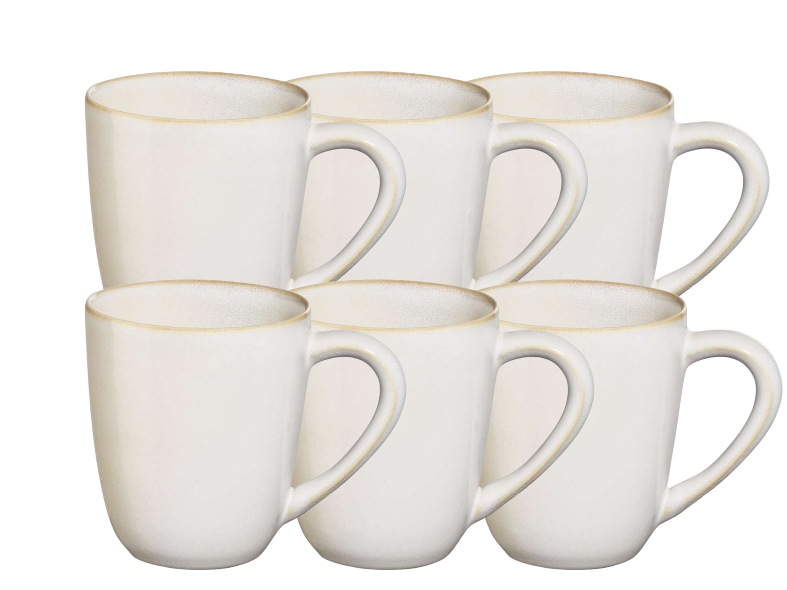 ASA SAISONS Henkelbecher sand 0,25 l Set6