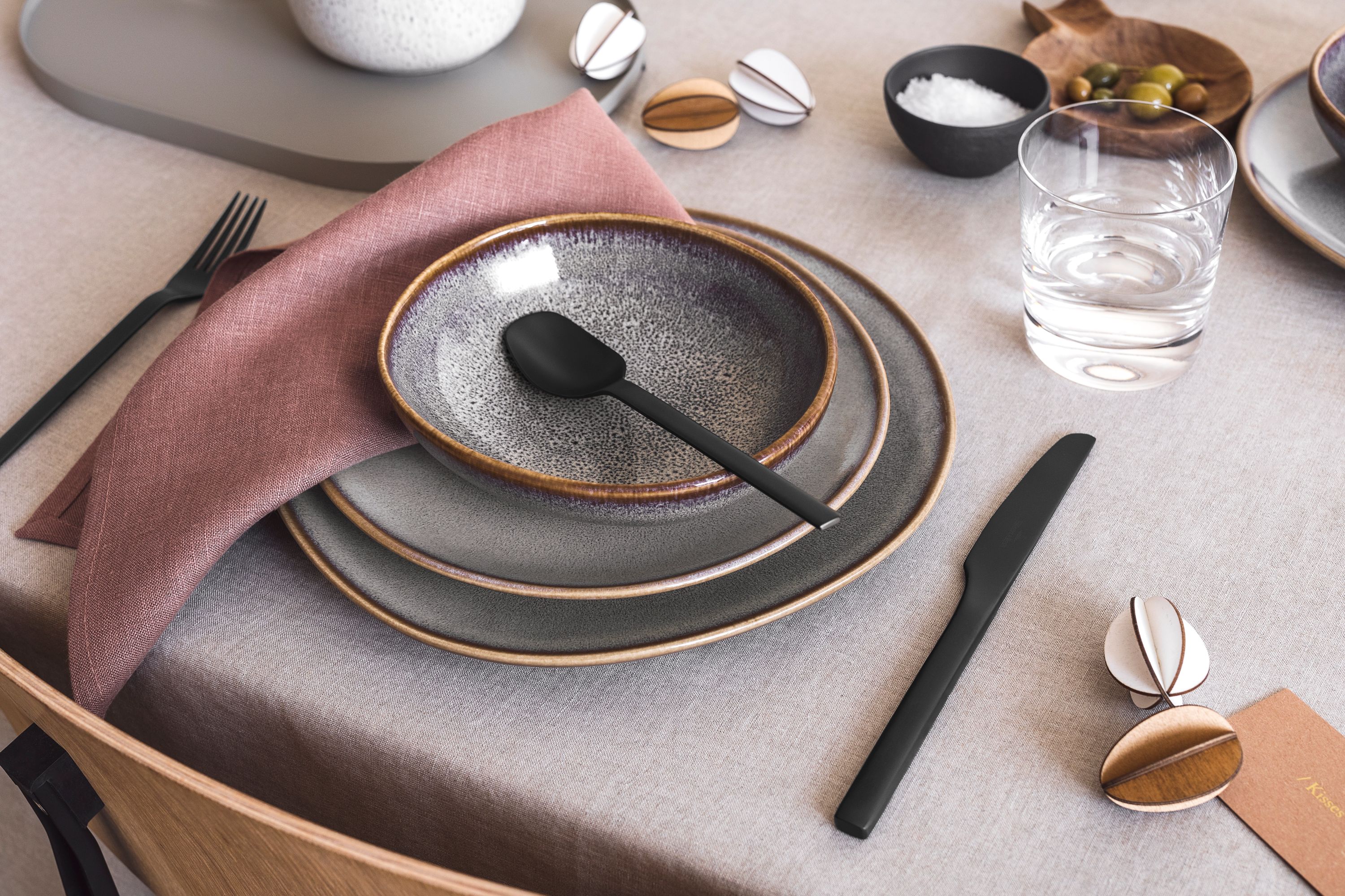 like. by Villeroy & Boch Lave beige Speiseteller 28 cm Set6