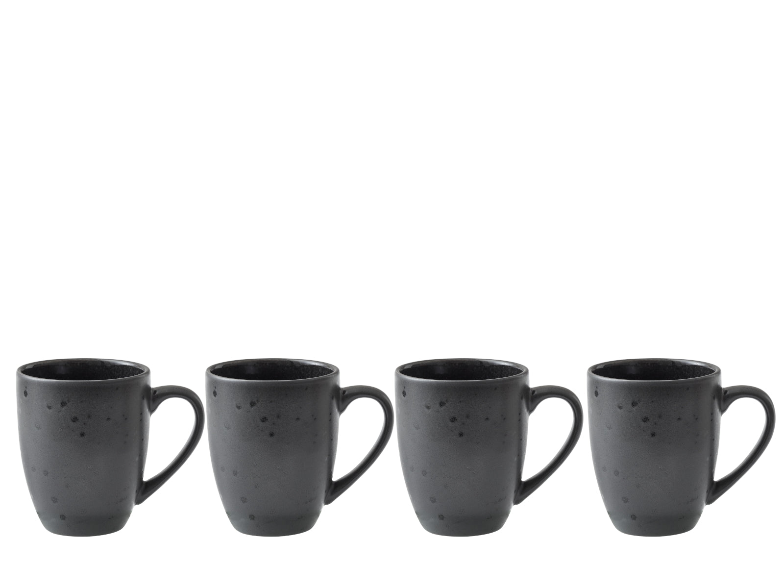 Bitz Becher mit Henkel galaxy black 0,3 l Set4