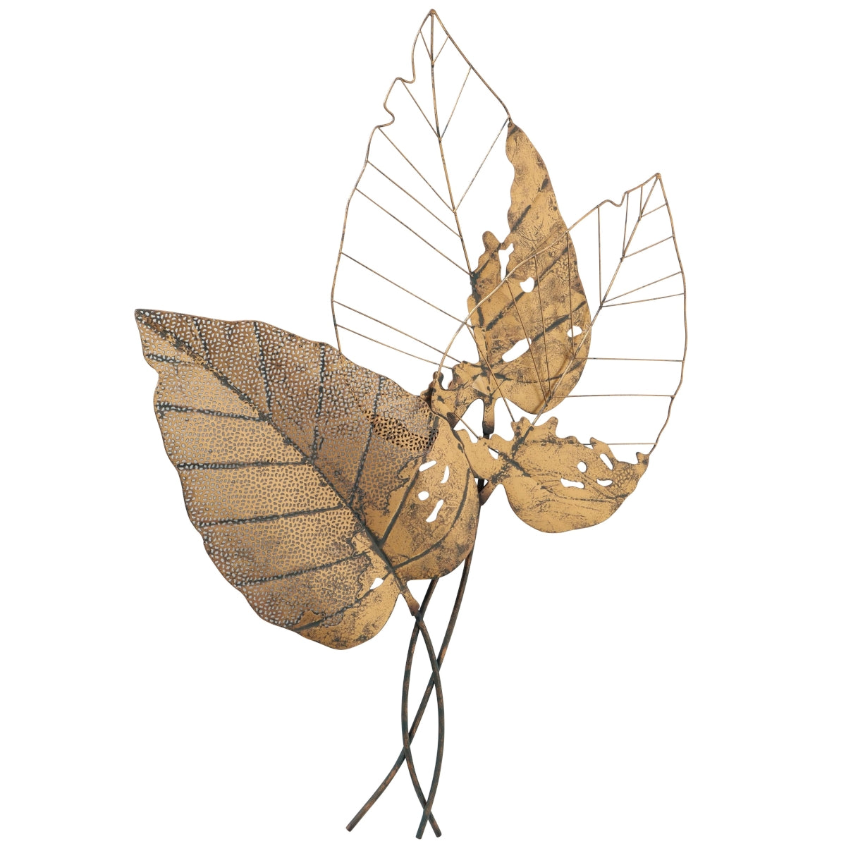 Boltze Herbo Wandobjekt Blatt matt 68 cm