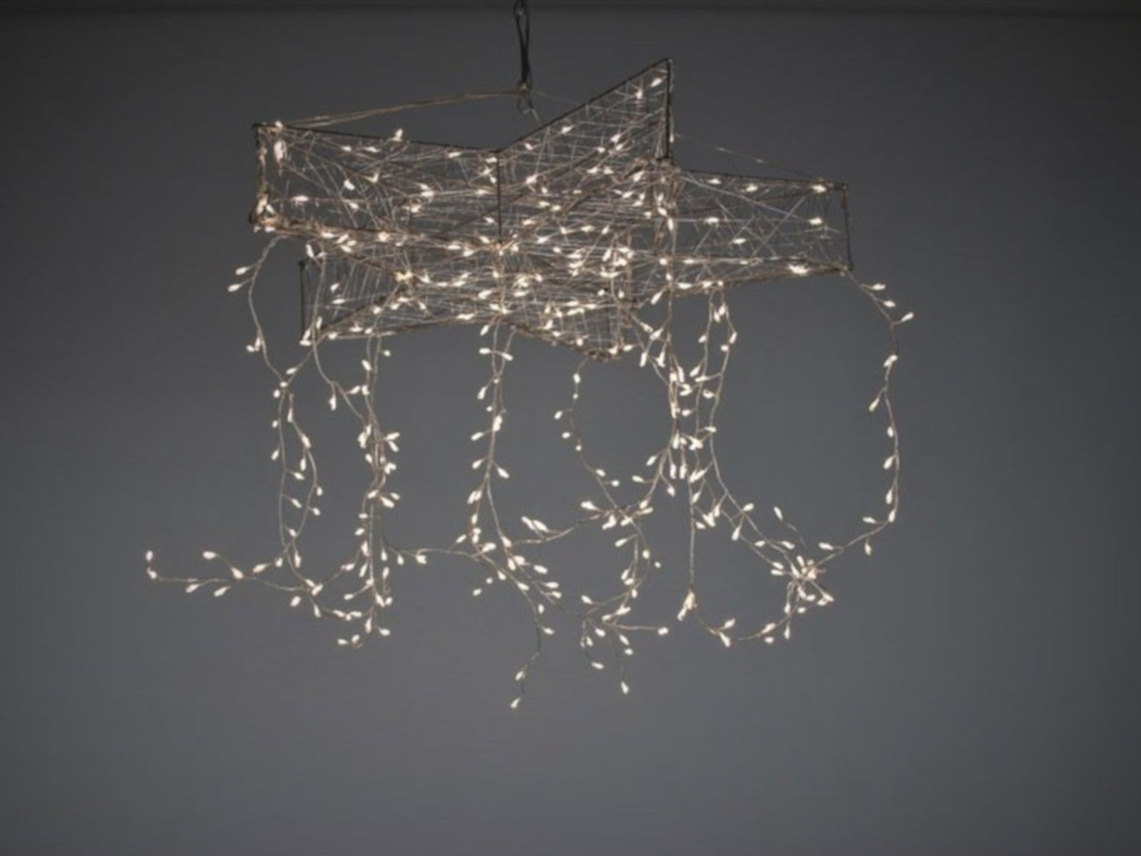 AM-Design LED Stern 3D hängend 75 x 12 cm Freisteller