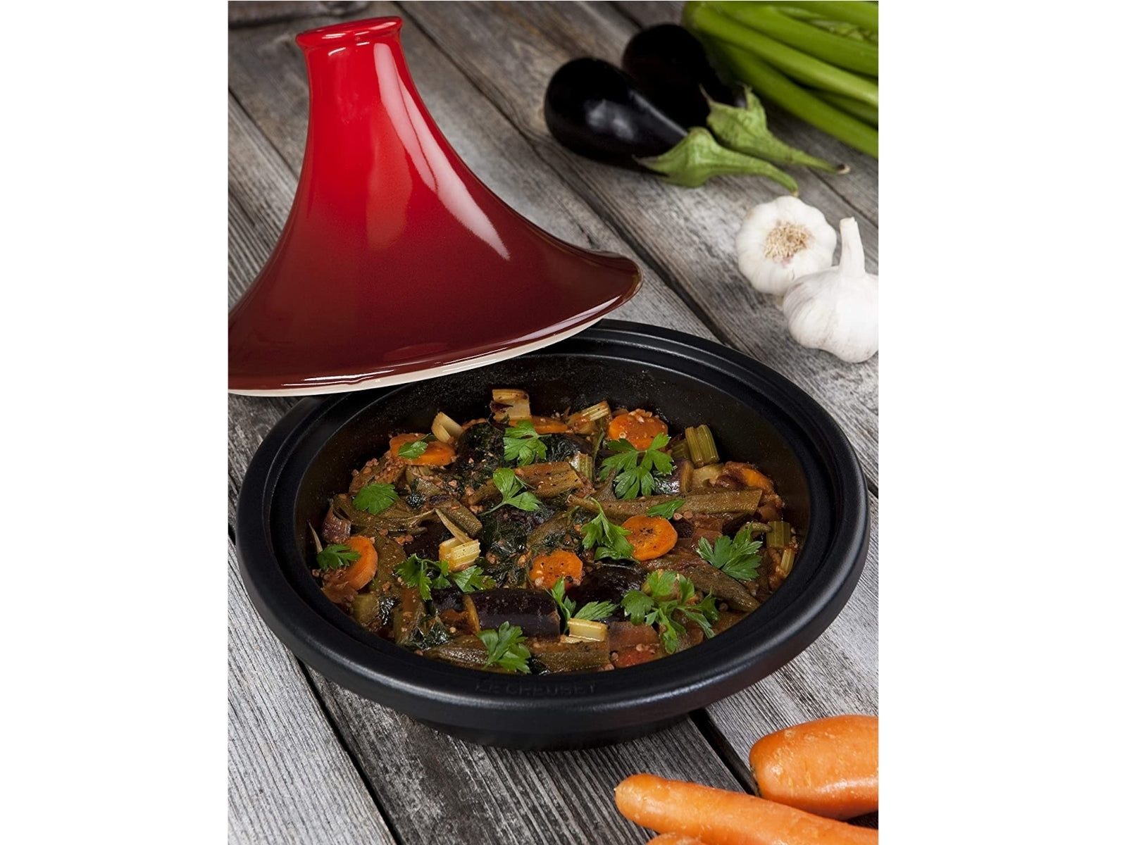 Le Creuset Tagine 31 cm meringue - Produktbild 2