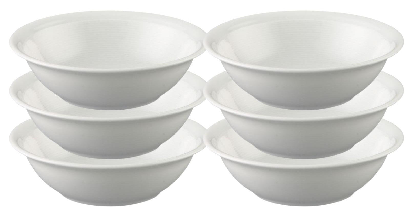 Thomas Trend weiss Bowl 17 cm Set 6tlg