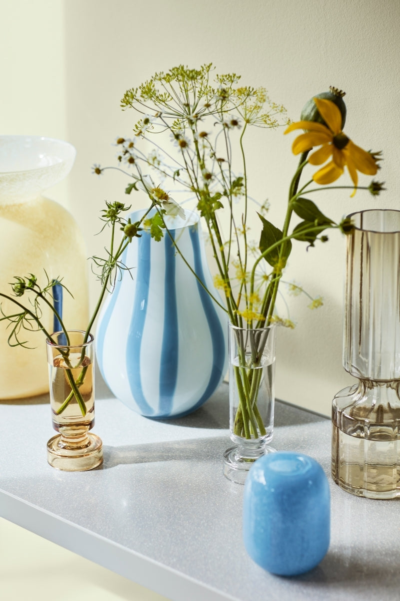 Broste Copenhagen Hyacint Vase Glas Smoked Pearl 20 cm - Produktbild 2
