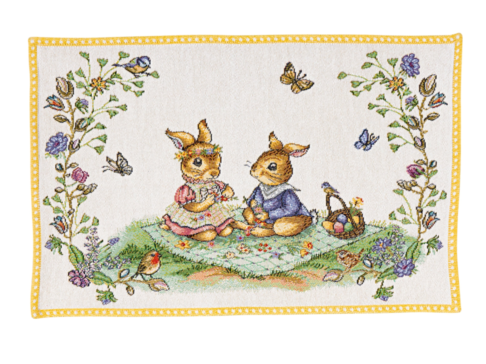 Villeroy & Boch Spring Fantasy Gobelin Platzset Picknick 32x48cm Set6 Freisteller 2