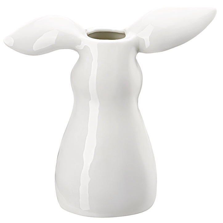 Hutschenreuther Hasen-Vase Weiss Vase 16 cm - Produktbild 2