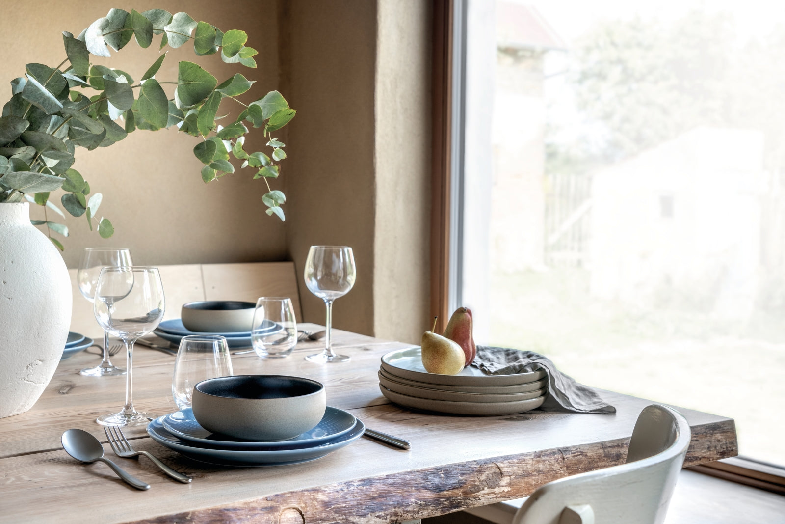 Rosenthal Joyn Denim Blue Teller tief 23 cm Lifestyle 4