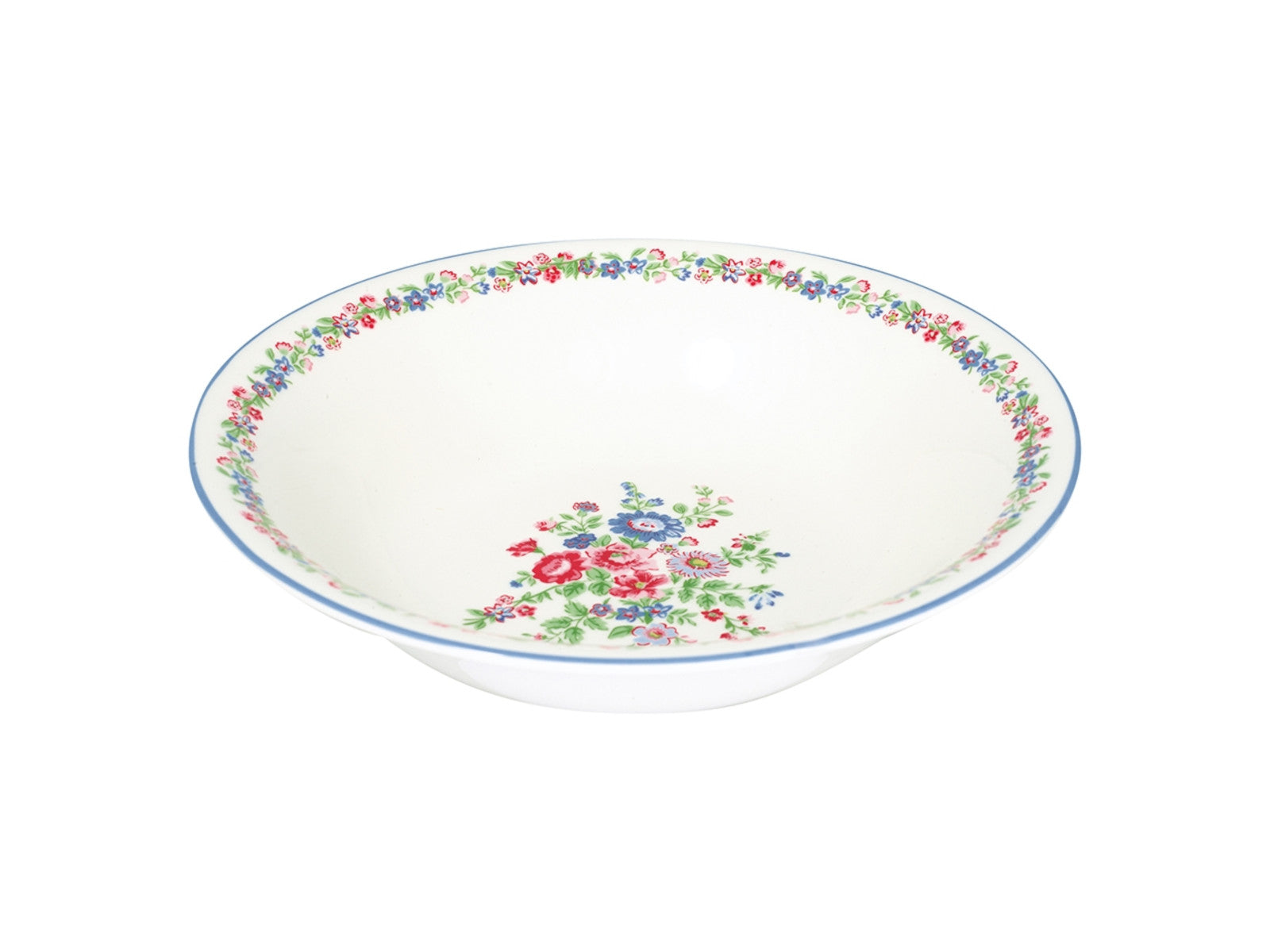 Greengate Ailis Salatschüssel white 26,5 cm Freisteller 