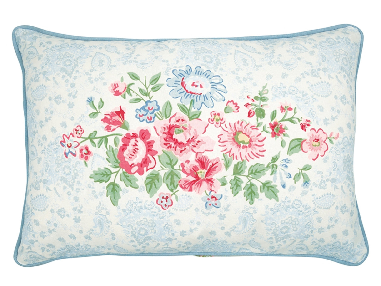 Greengate Ailis Kissenhülle white pieceprinted 40 x 60 cm Freisteller 