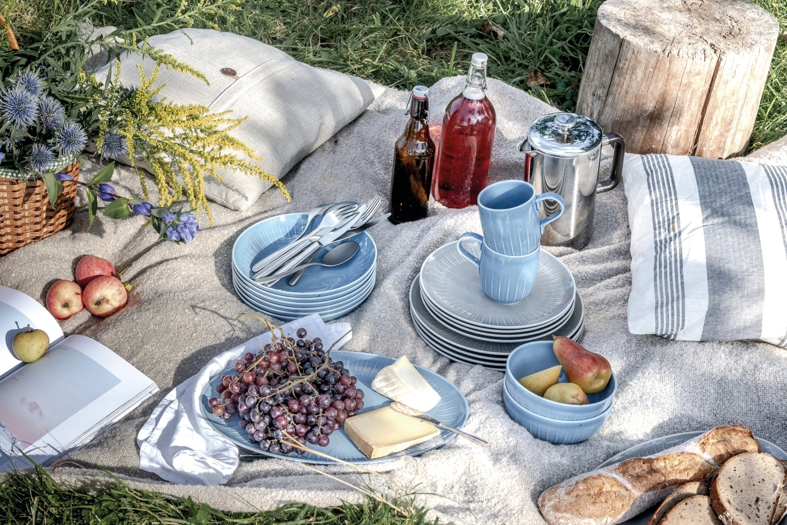 Rosenthal Joyn Denim Blue Kombi-Obertasse 0,28 l Lifestyle 2