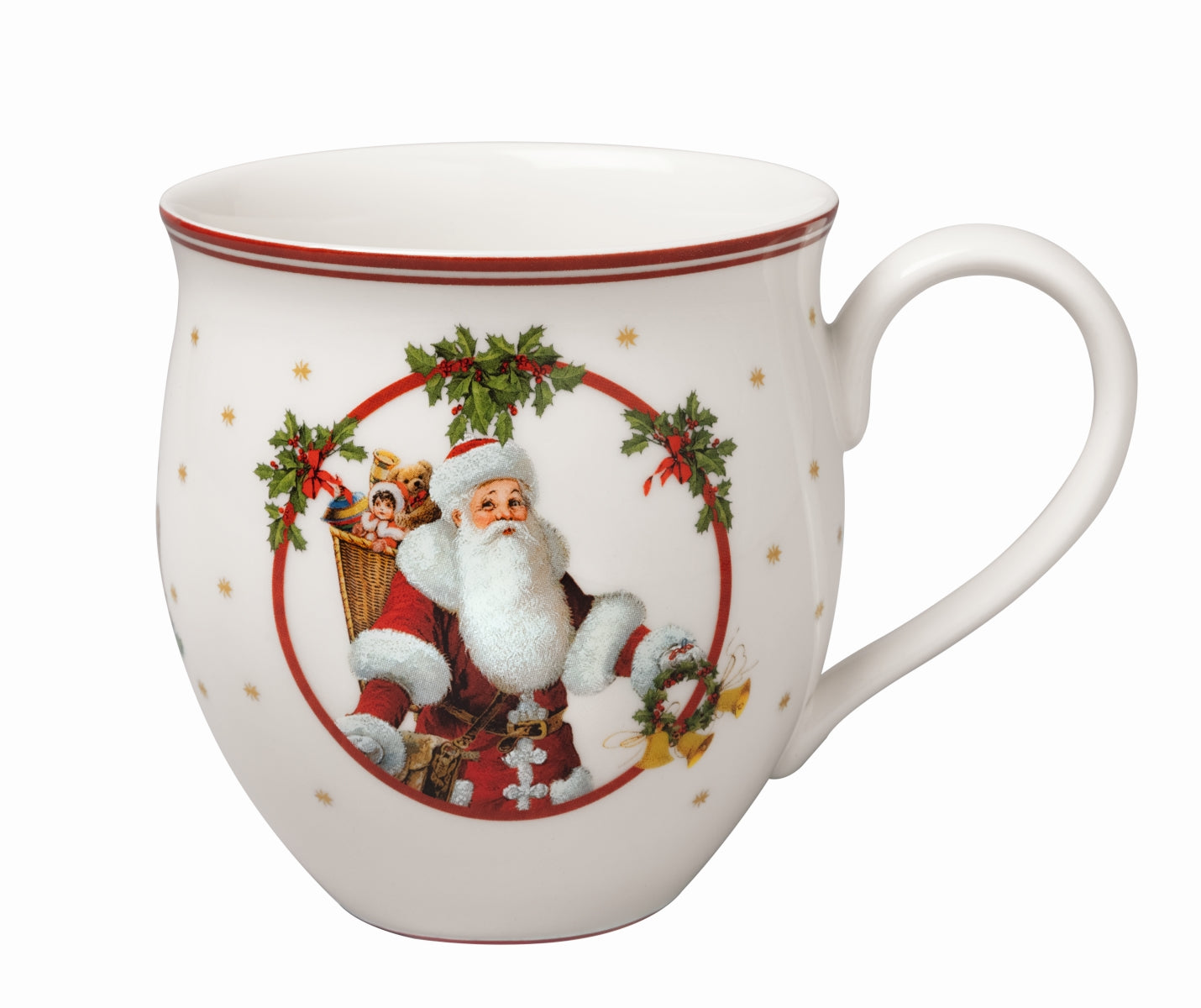 Villeroy & Boch Toy's Delight Becher mit Henkel Santa u. Reh 0,44l