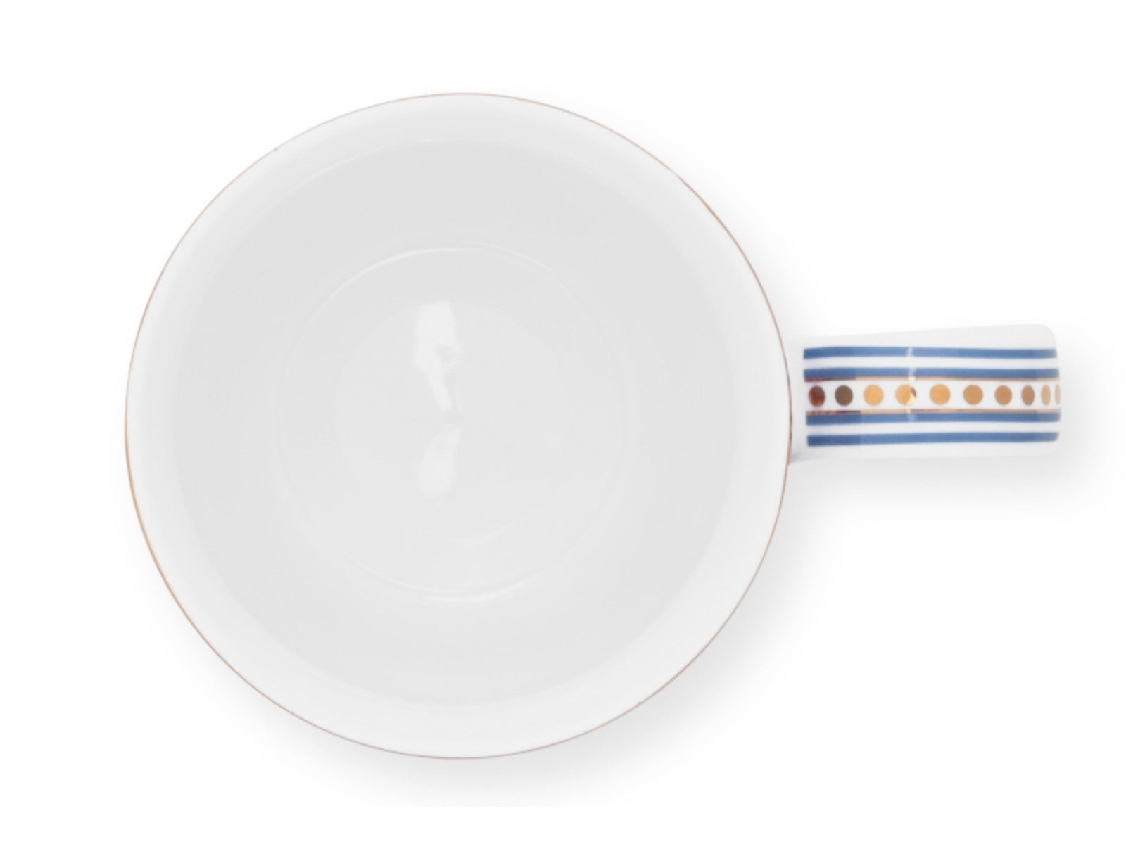 PIP STUDIO Flower Fest. Scallop Henkelb. LightBlue/red 145ml Freisteller 3