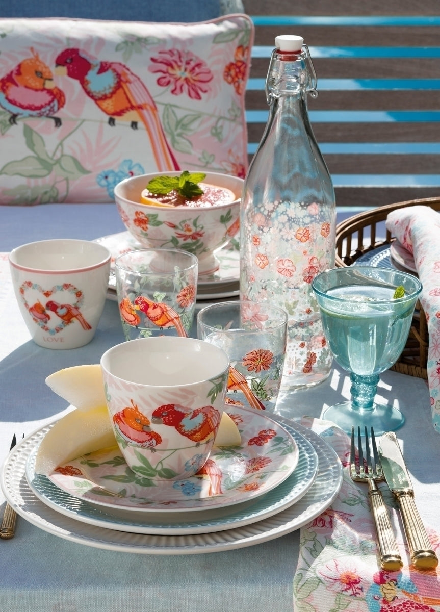 Greengate Lula Stoffserviette white 40 x 40 cm Lifestyle 1