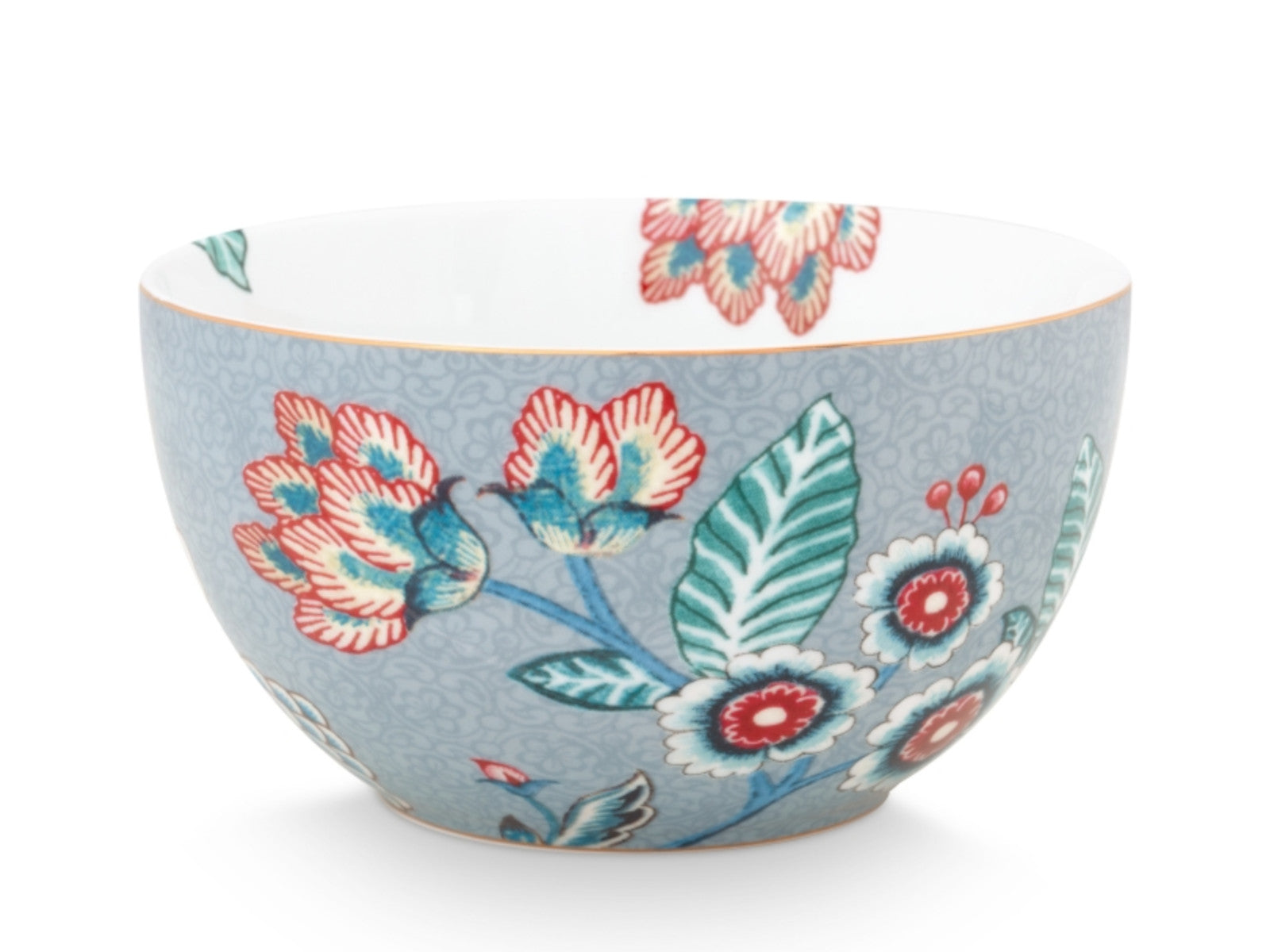 PIP STUDIO Flower Festival Bowl Light Blue 12 cm Freisteller 2