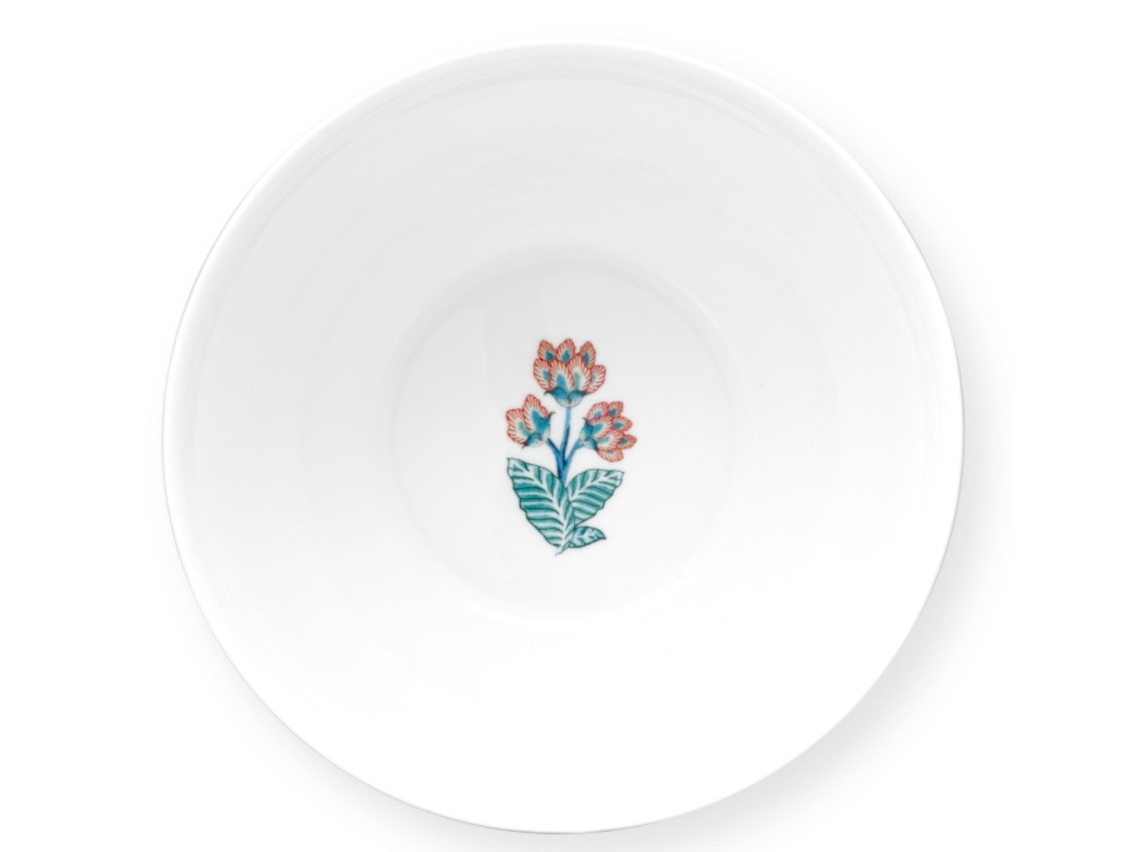 PIP STUDIO Flower Festival Scallop Deco Bowl Light Blue 18cm Freisteller 3