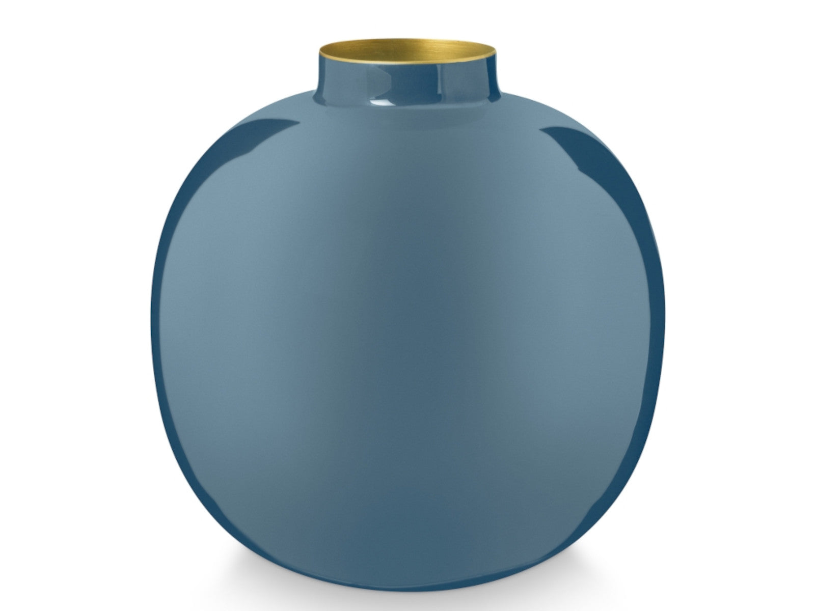 PIP STUDIO Vase Metal Light Blue 23 cm Freisteller 1