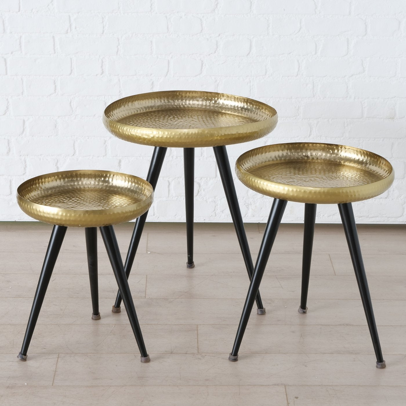 Boltze Shinah Tisch Eisen gold 43 cm Lifestyle 2