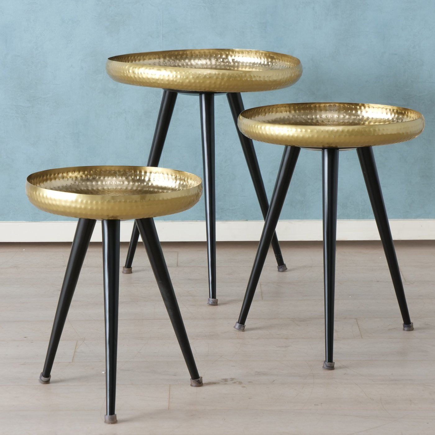 Boltze Shinah Tisch Eisen gold 51 cm Lifestyle 3