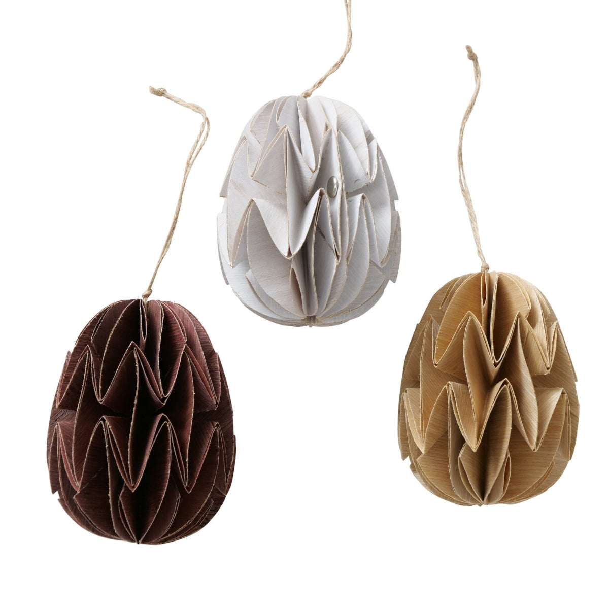 Boltze Kassia Dekohänger Ei papier 10 cm sort. (1 Stück)