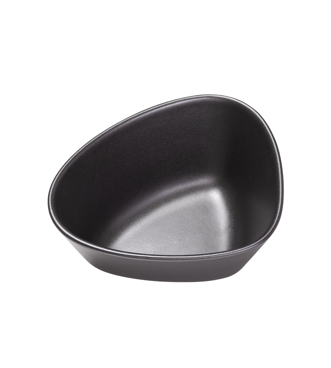 LIND DNA Curve Stoneware Bowl M black