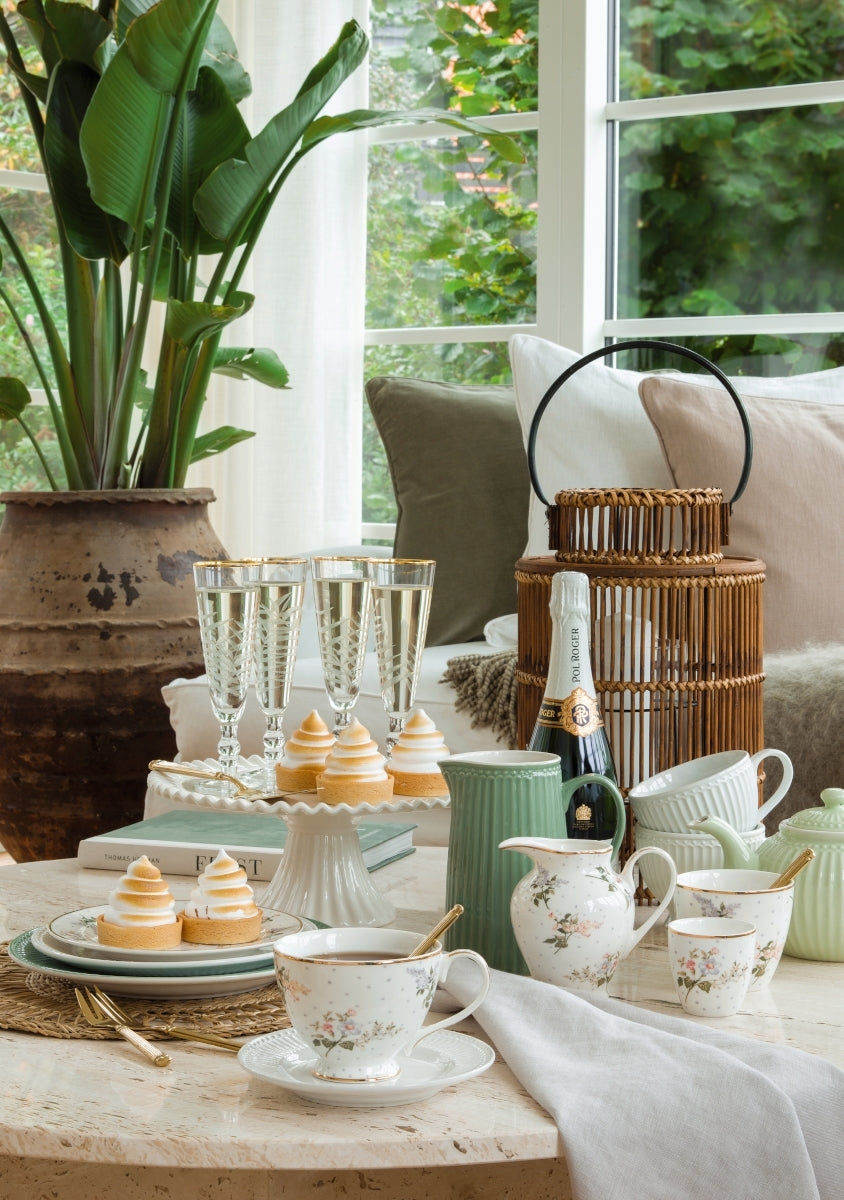 Greengate Jacobe Tischläufer vintage 45 x 140 cm