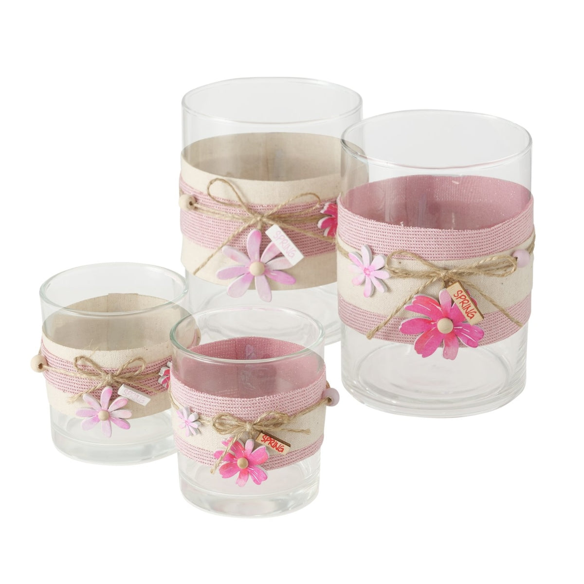 Boltze Rosella Windlicht sortiert 8 cm (1 Stück)