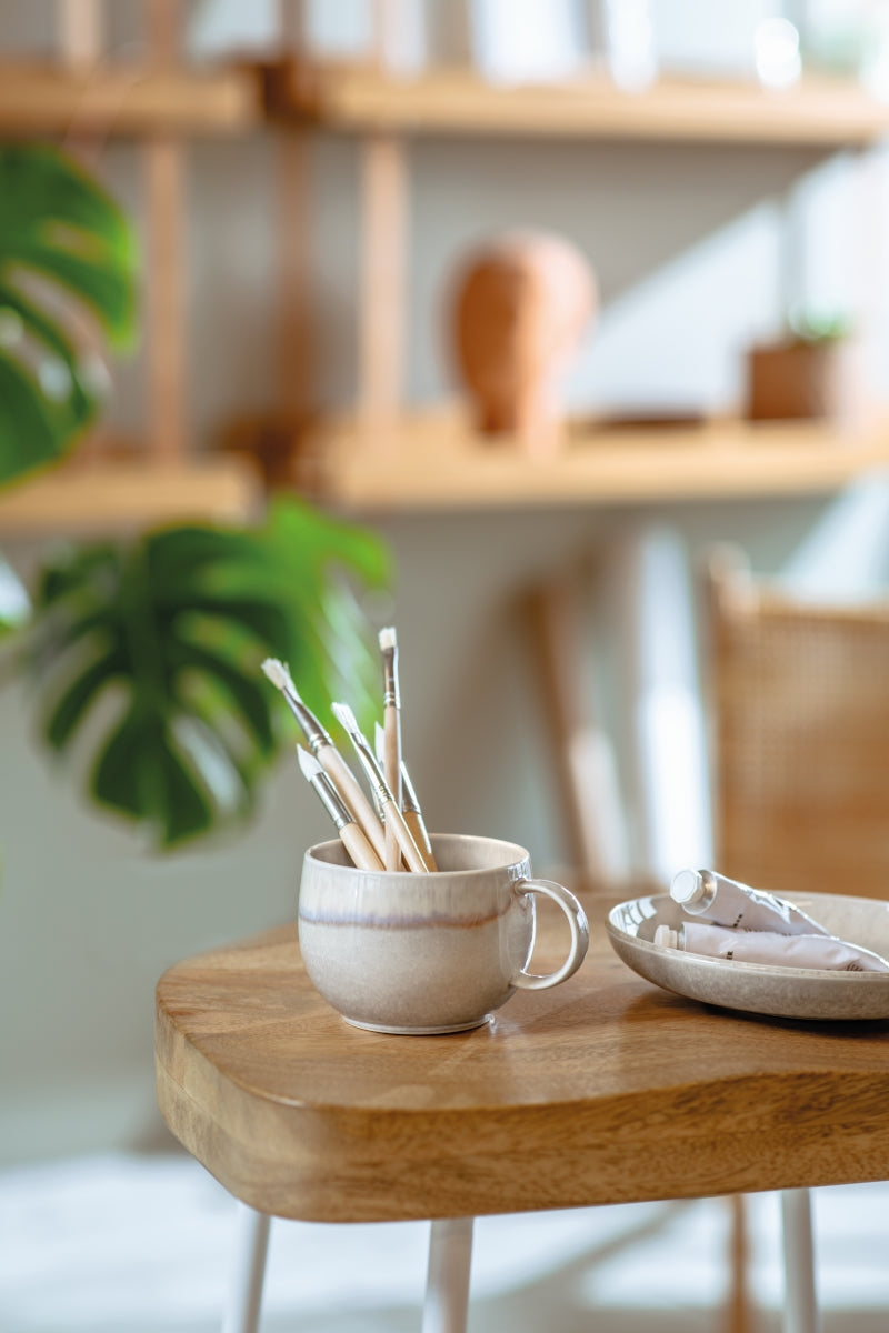 like. Villeroy & Boch Perlemor Sand Espressotasse mit Untertasse 0,06l Set6 Lifestyle4