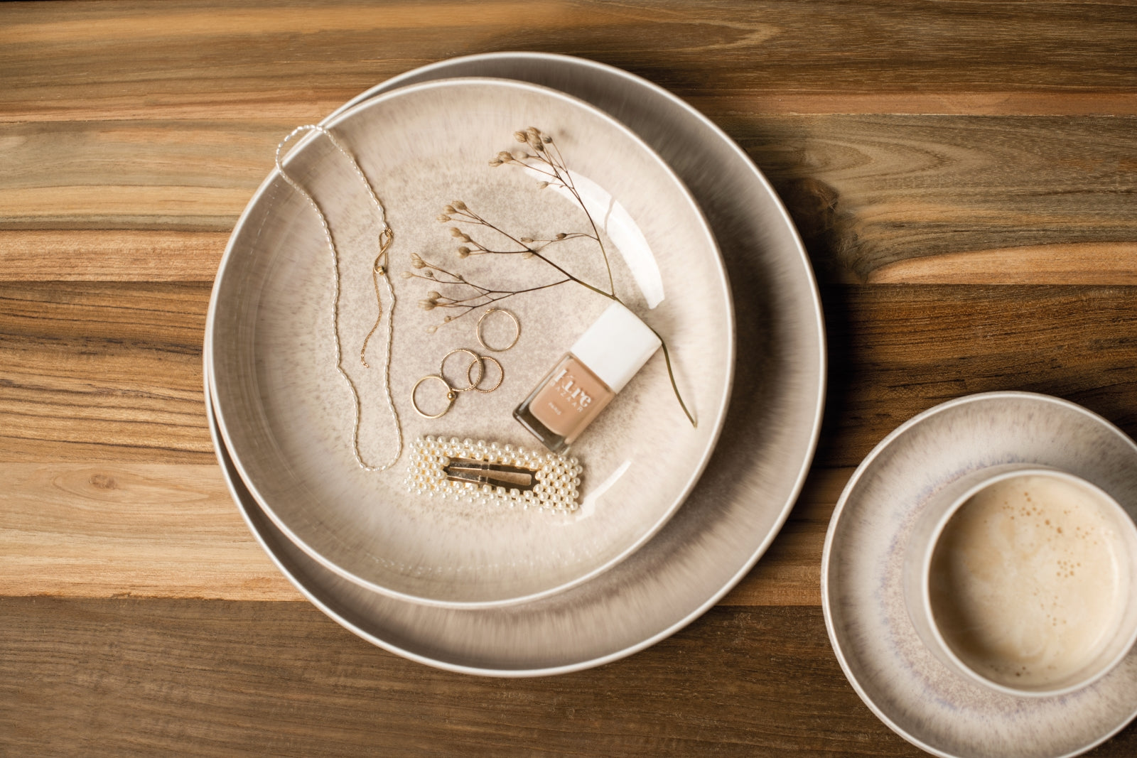 like. by Villeroy & Boch Perlemor Sand Kaffeeuntertasse 16 cm