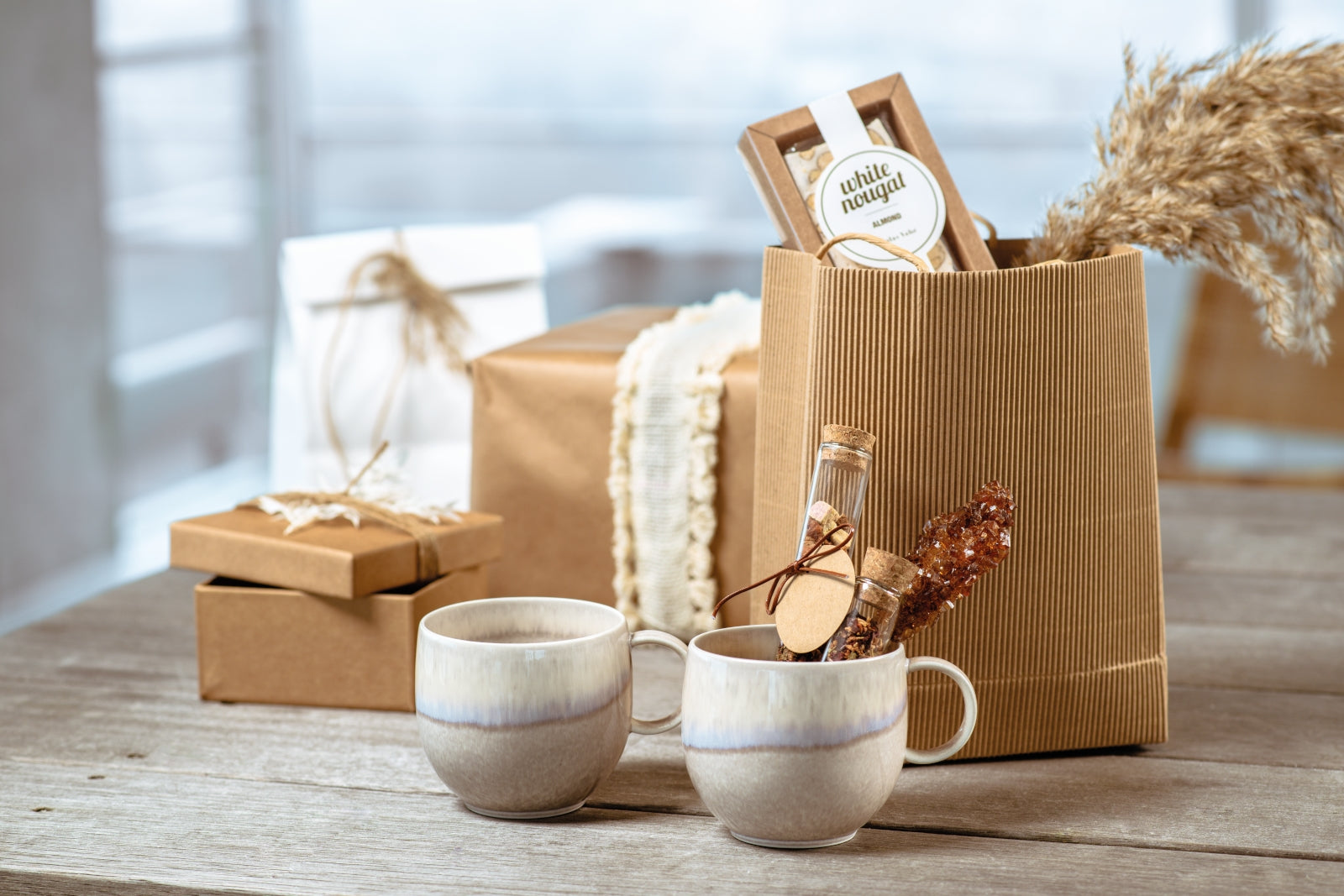 like Villeroy & Boch Perlemor Sand Becher mit Henkel 0,29 l Set6 Lifestyle1