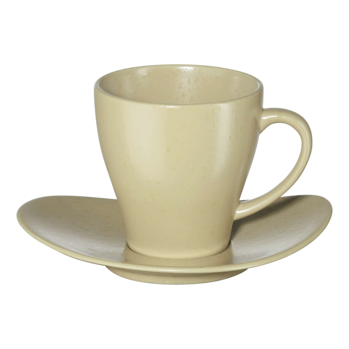 ASA CUBA Tasse mit Untertasse panna 0,2 l