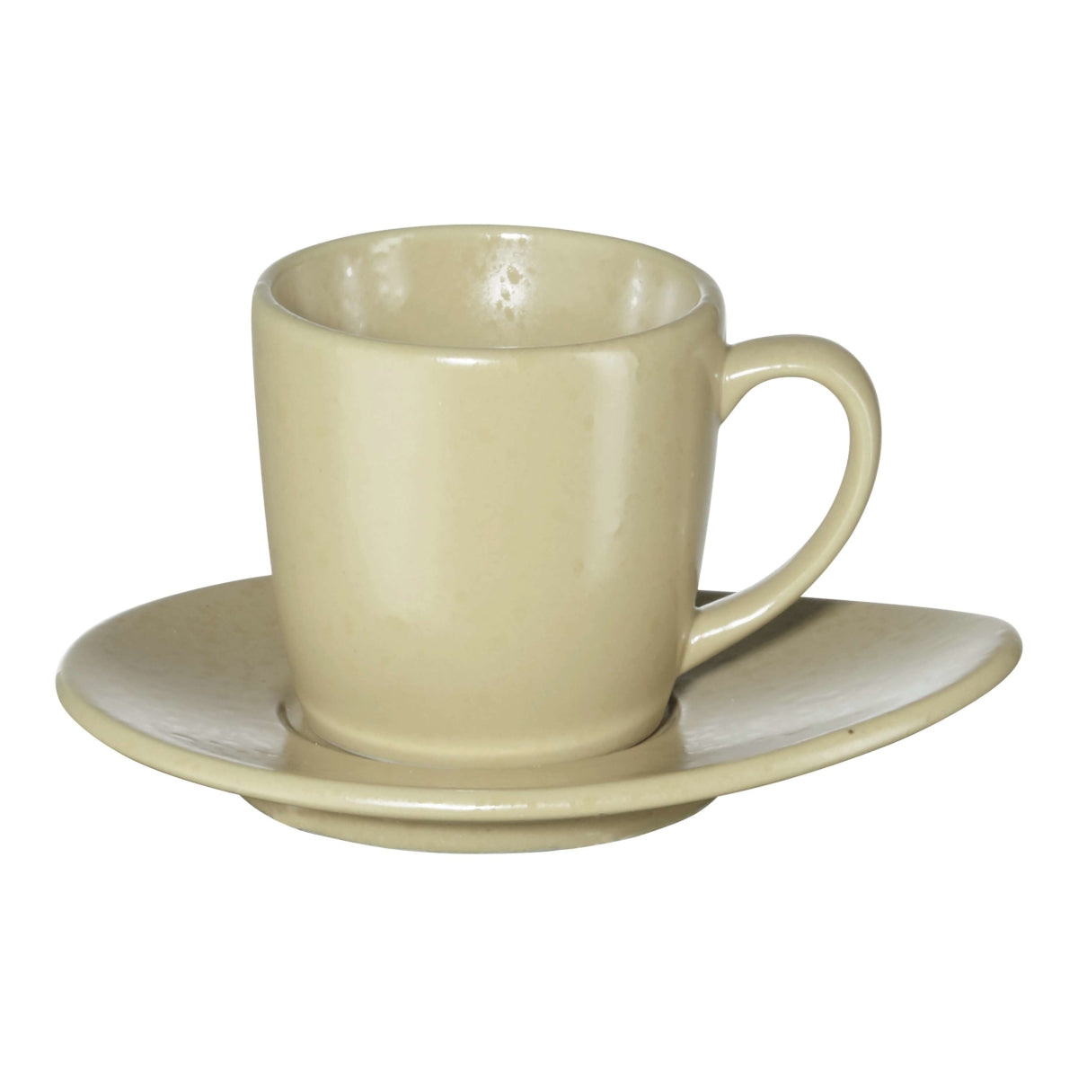 ASA CUBA Espressotasse mit Untertasse panna 0,06 l