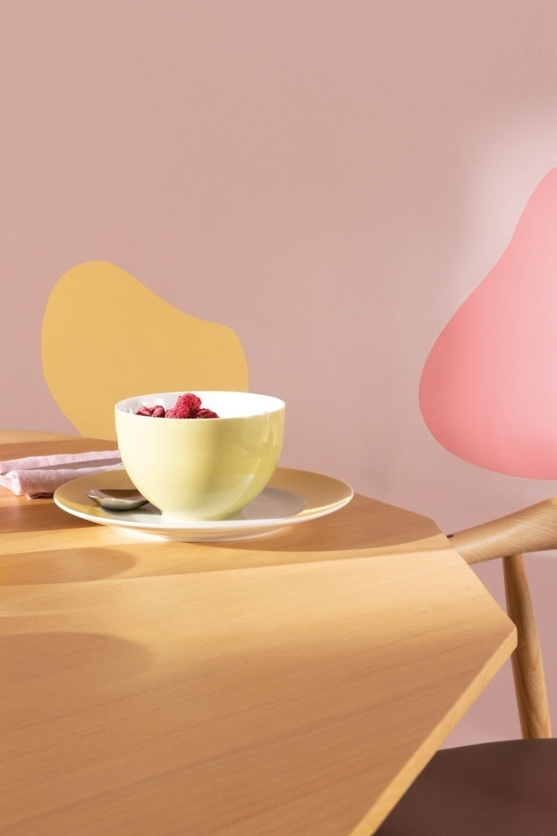 Thomas Sunny Day Soft Yellow Cappuccino Untertasse 16,5cm Lifestyle 3