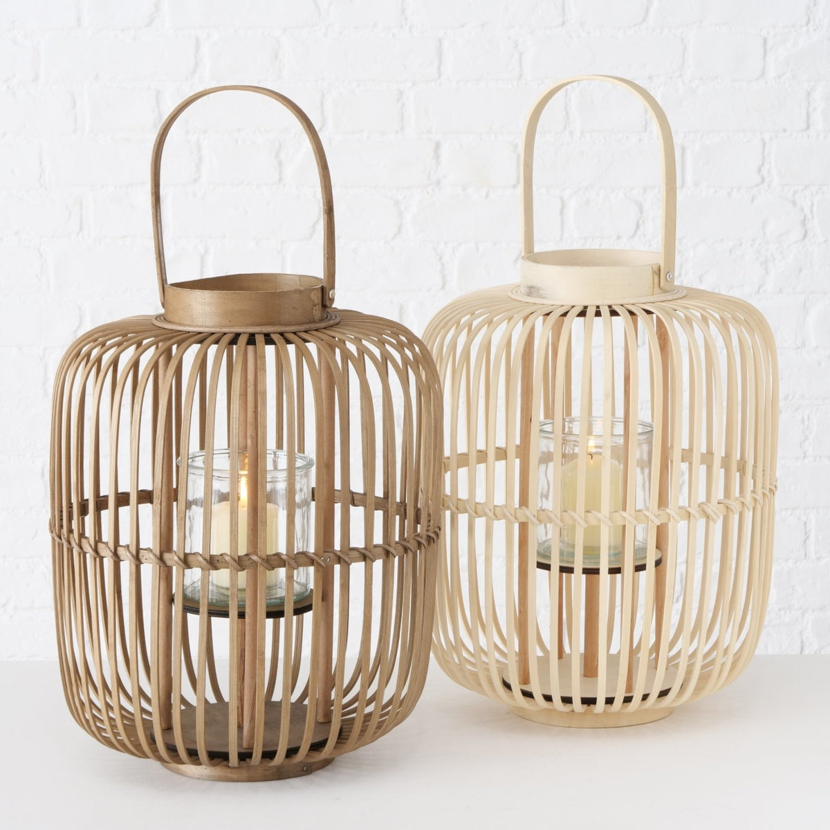 Boltze Silas Windlicht sortiert 43 cm (1 Stück) Lifestyle 1